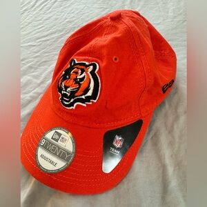 Cincinnati bengals NEW ERA 9TWENTY LEATHER CLOSURE BACK adjustable soft cap